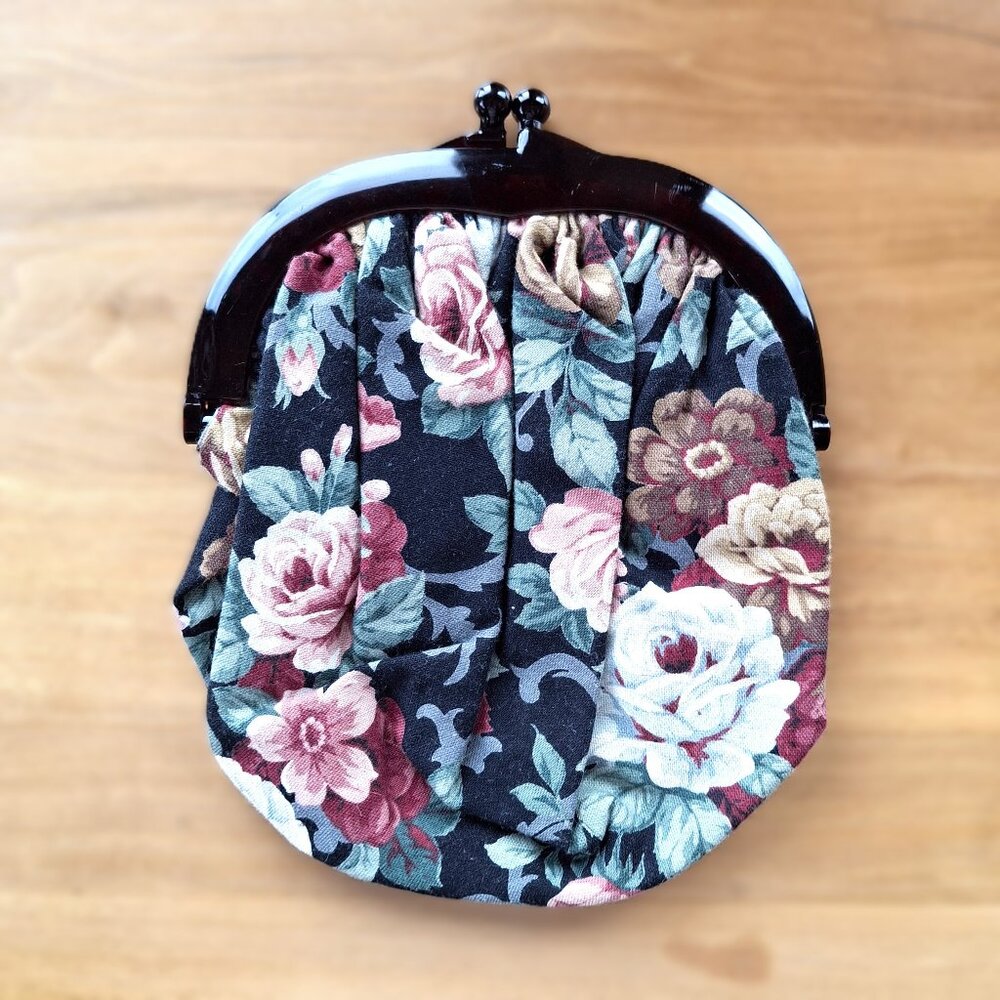 Vintage Floral Clutch